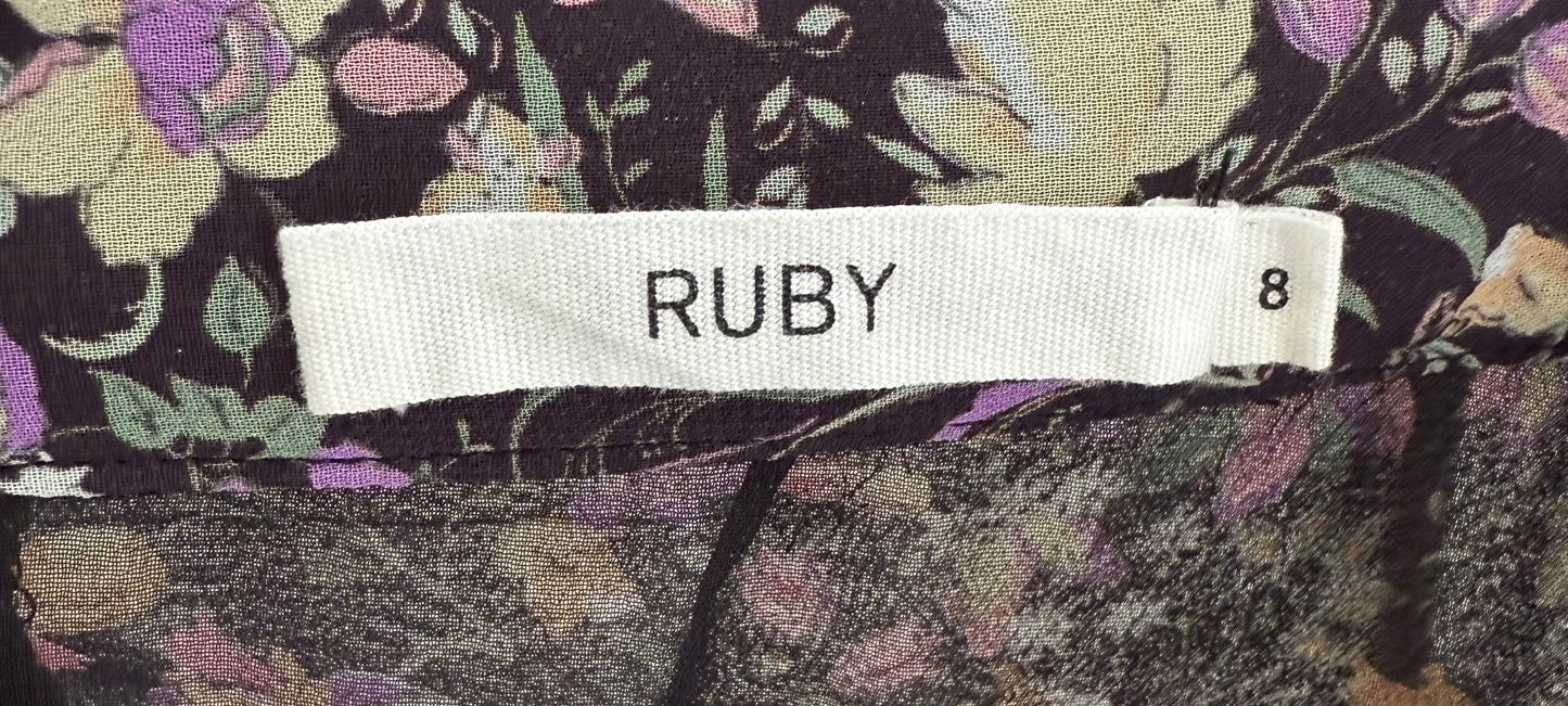 RUBY Mini Floral Skirt