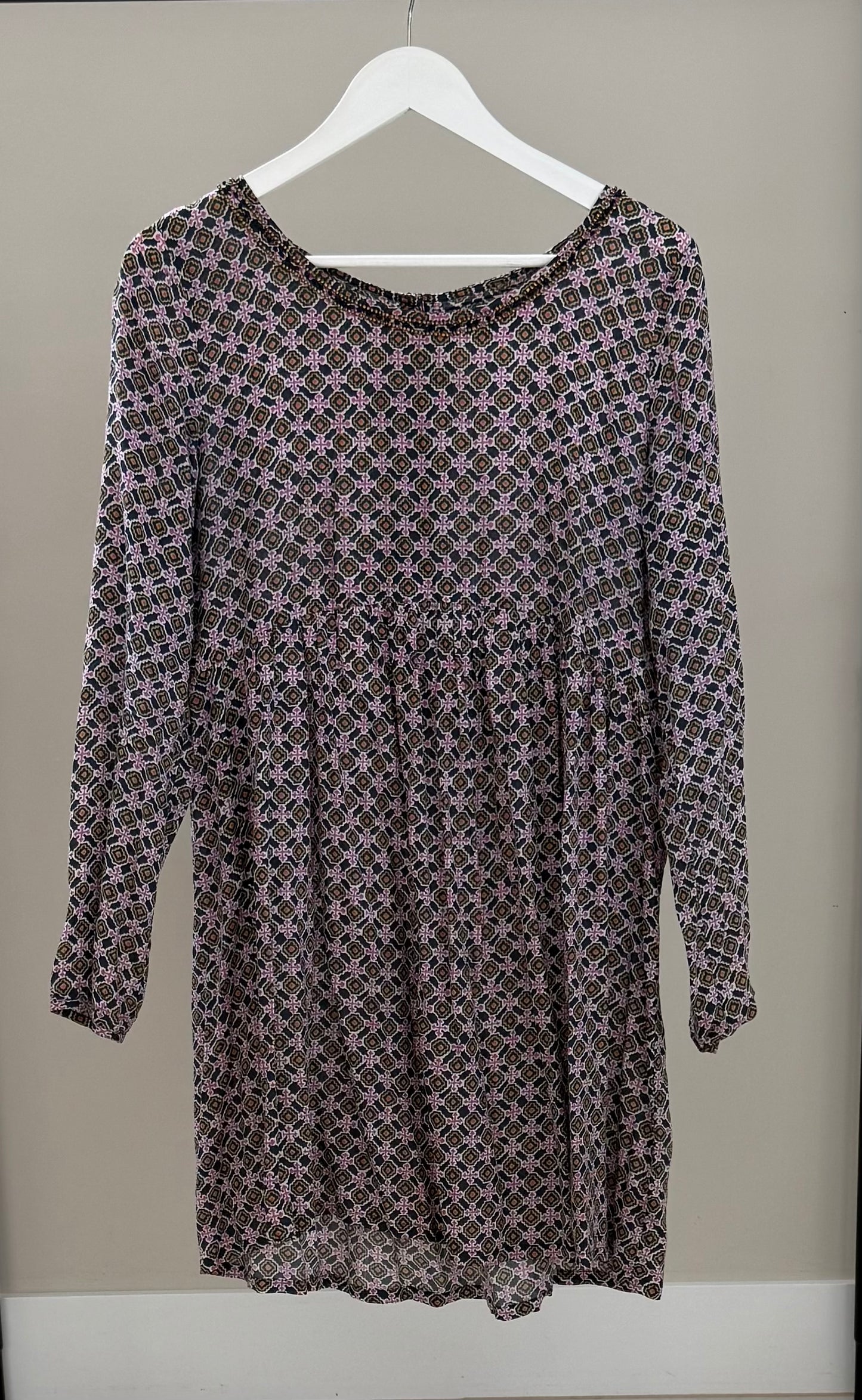 TIGERLILY Pink/BlueKnee Length Dress
