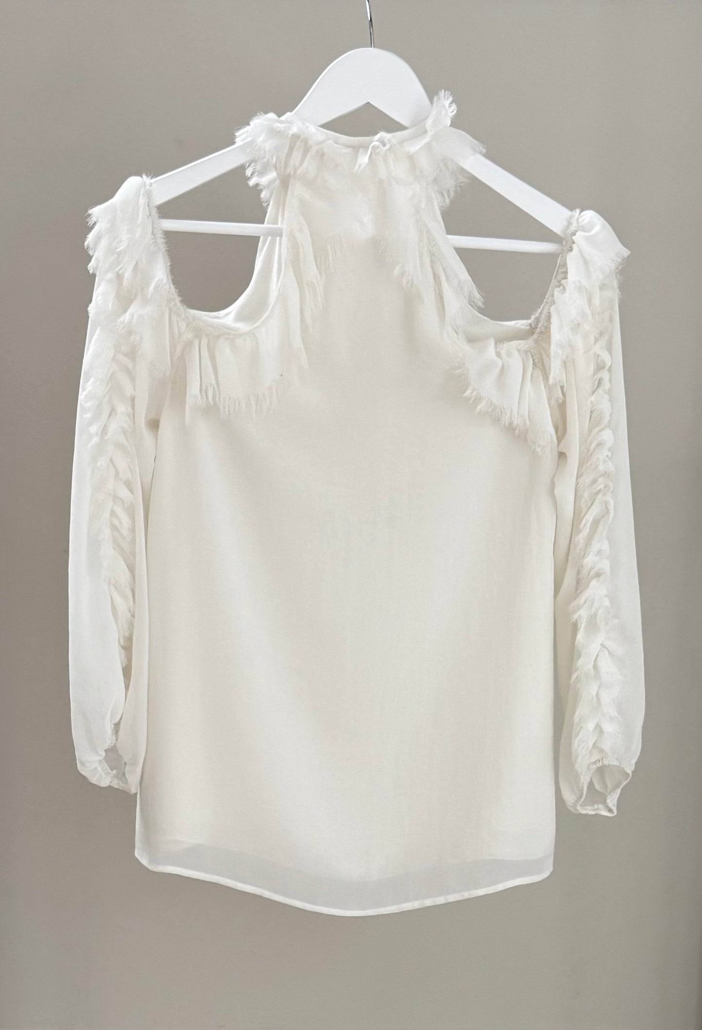 RUBY White Fully Lined Top