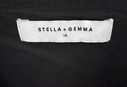 STELLA + GEMMA Black Maxi Dress
