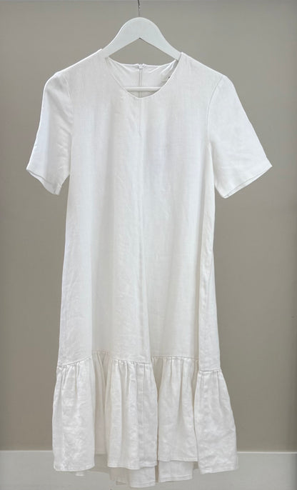 JULIETTE HOGAN White Midi Dress