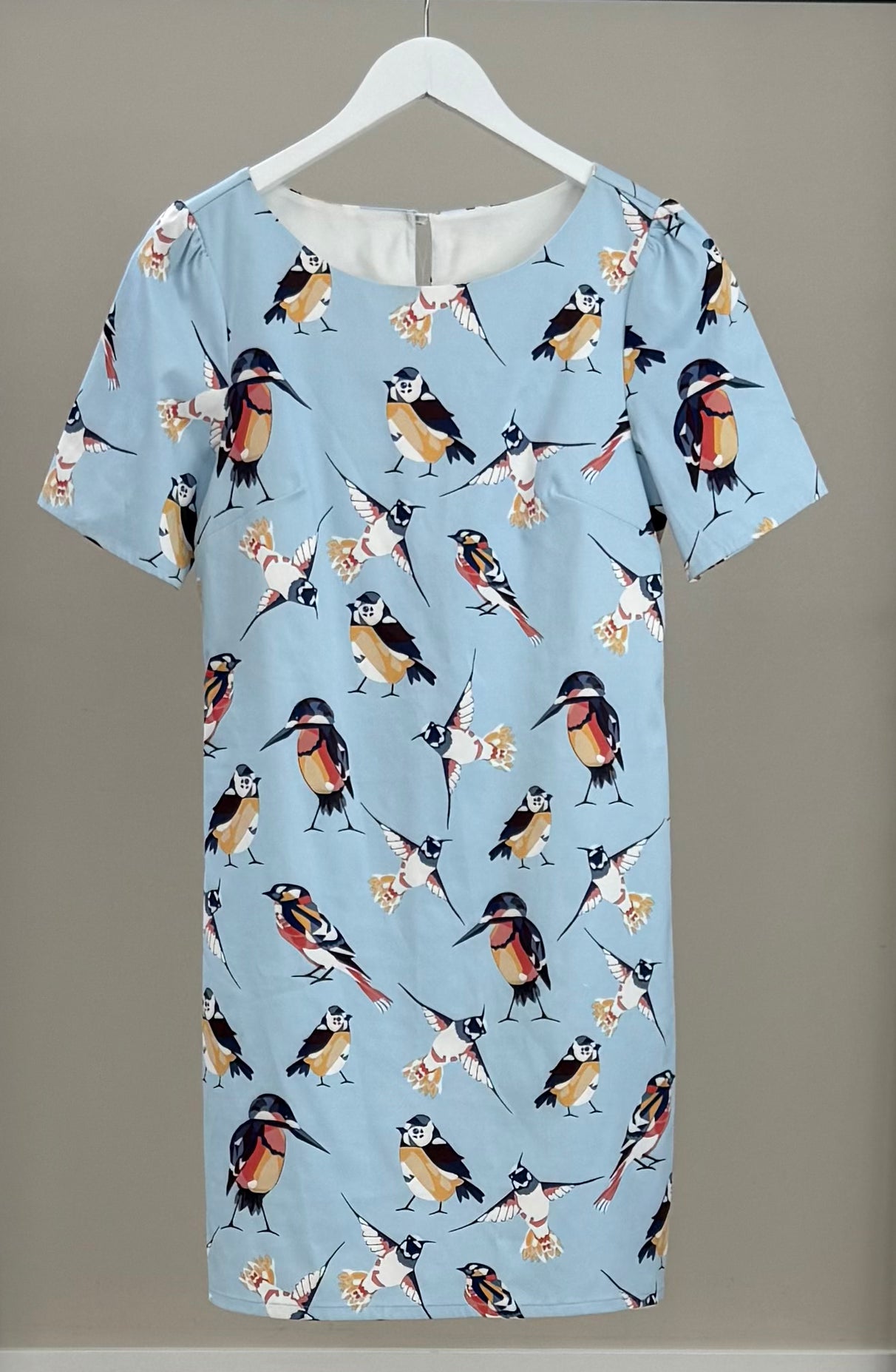 TUESDAY Light Blue Knee Length Dress