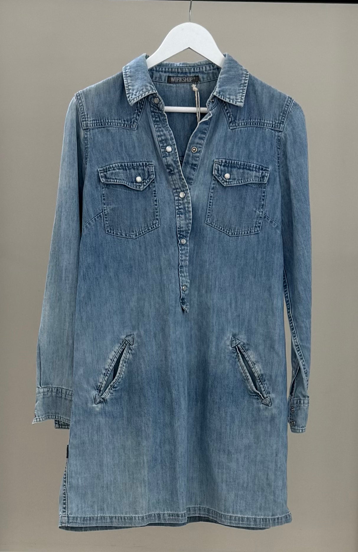 WORKSHOP Blue Mini Dress