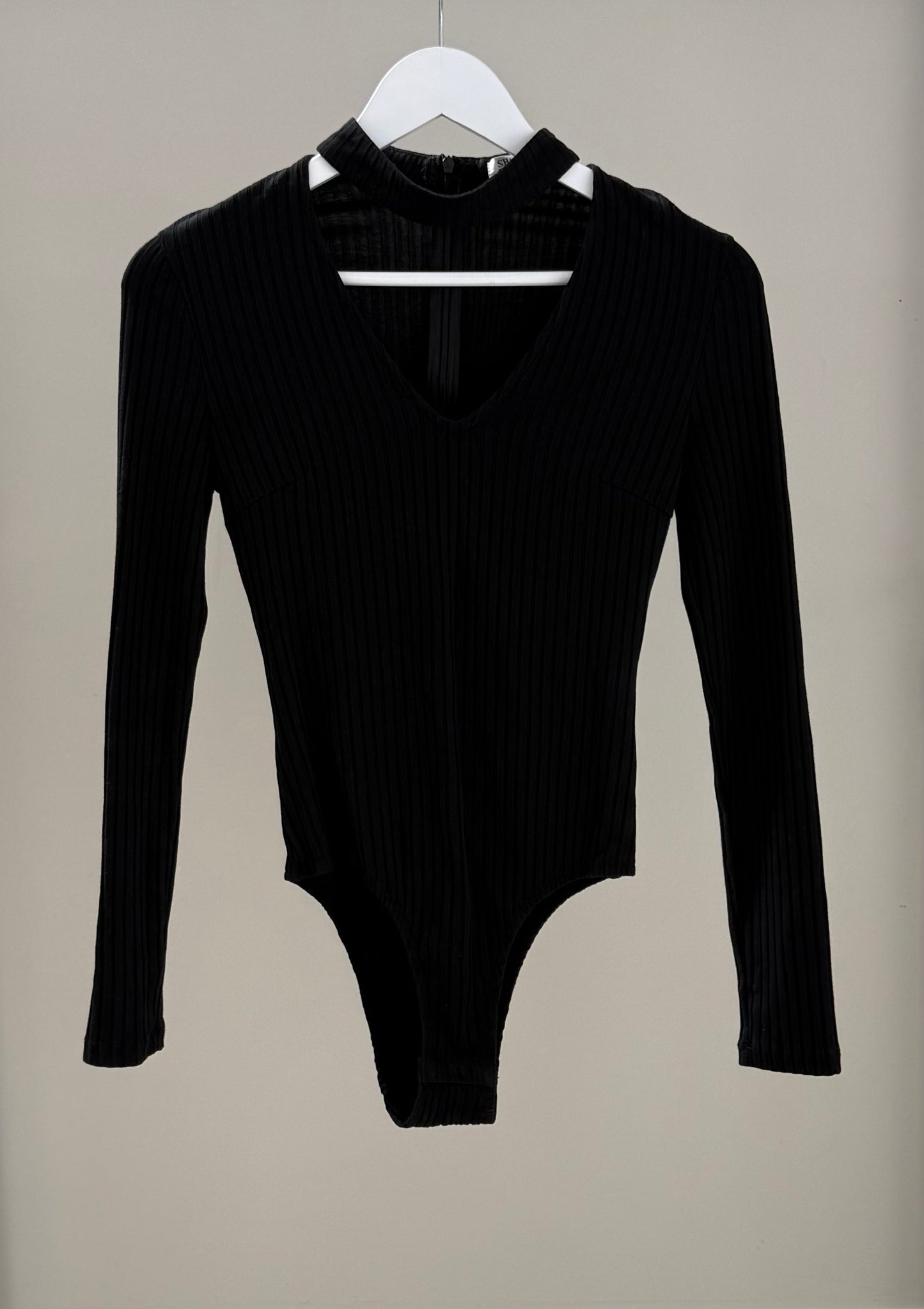 SHAREEN COLLECTIONS Black Bodysuit