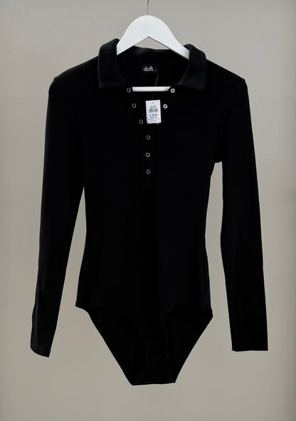 DOTTI Black Bodysuit - NEW WITH TAGS