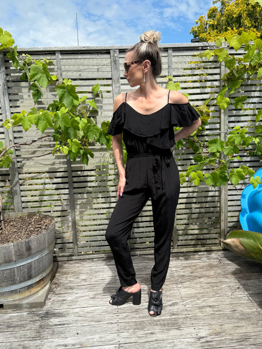 RUBY Black Jumpsuit