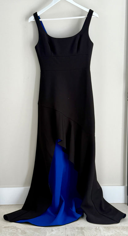 BCBGMaxAzria Black/Blue Dress