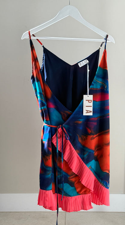 PIA Vibrant Colors Mini Length Dress