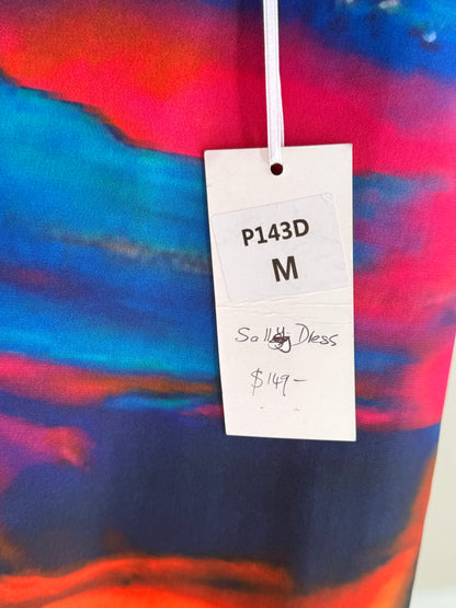 PIA Vibrant Colors Mini Length Dress
