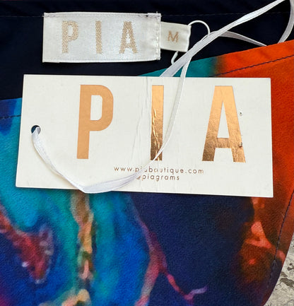 PIA Vibrant Colors Mini Length Dress