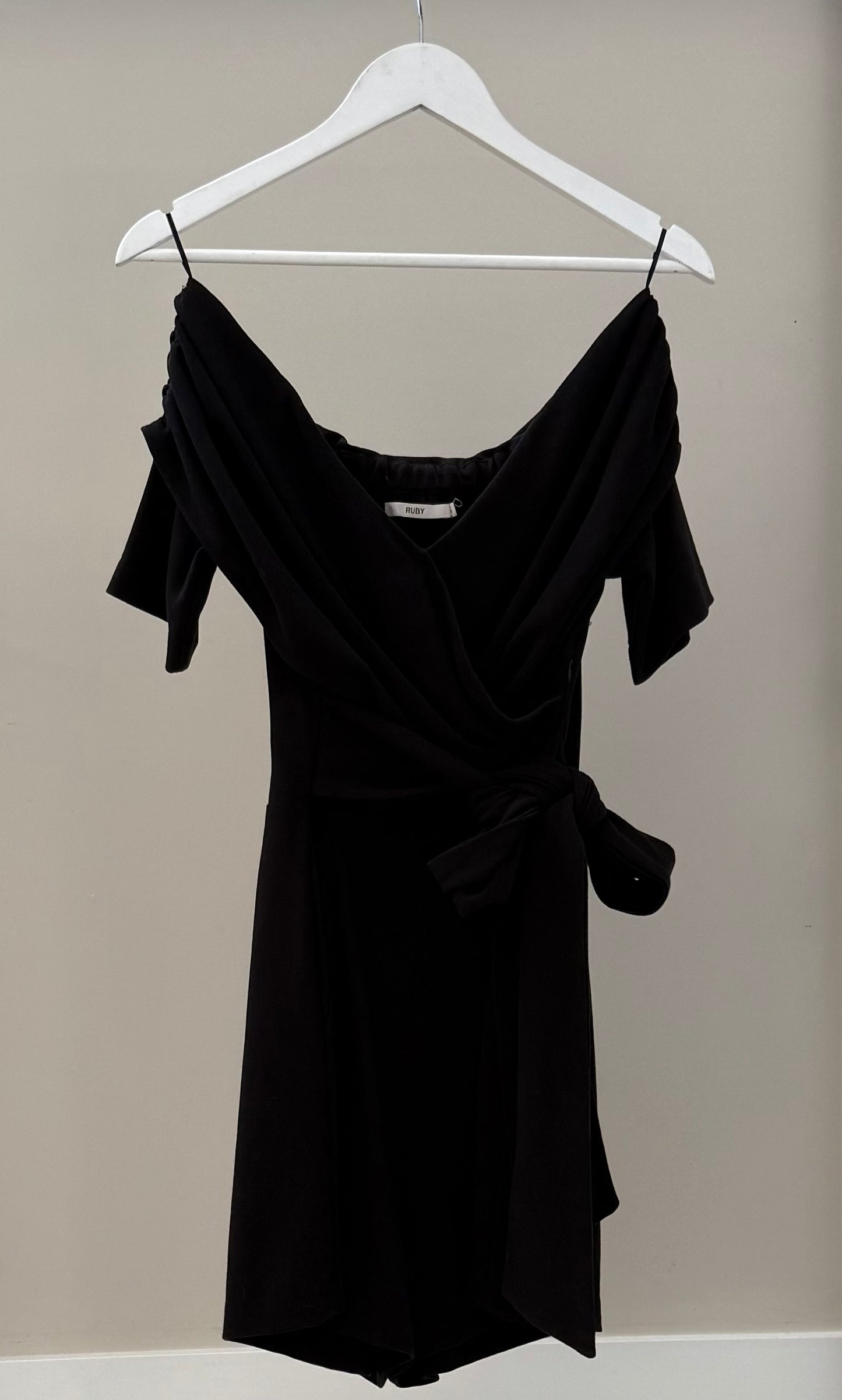 RUBY Black Playsuit