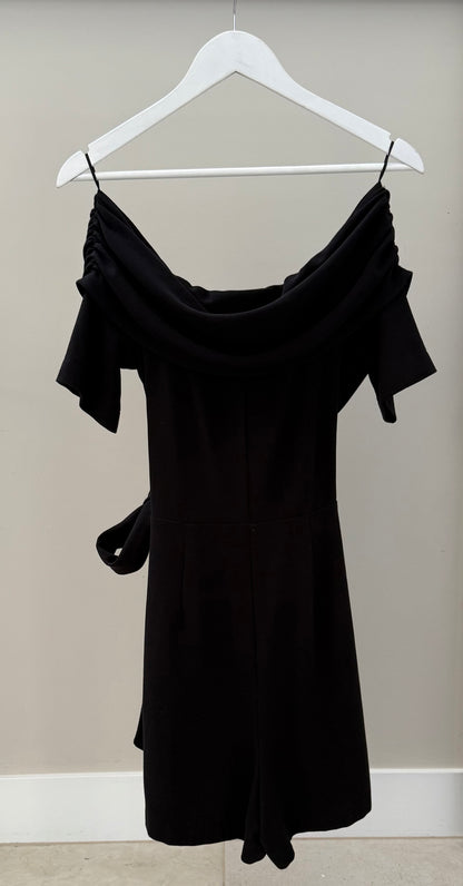 RUBY Black Playsuit