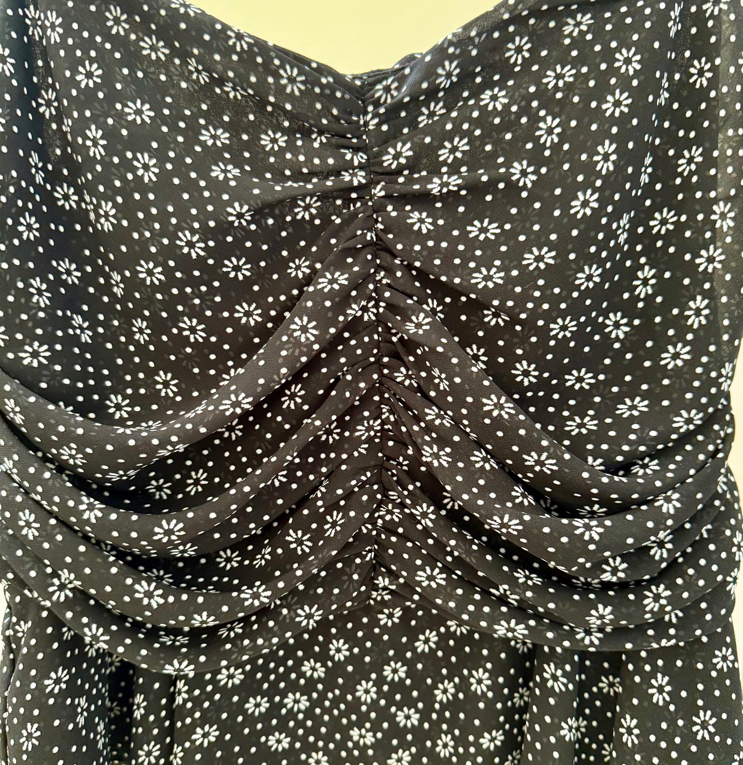 RUBY Black/White Floral Skirt AND Top Outfit Set