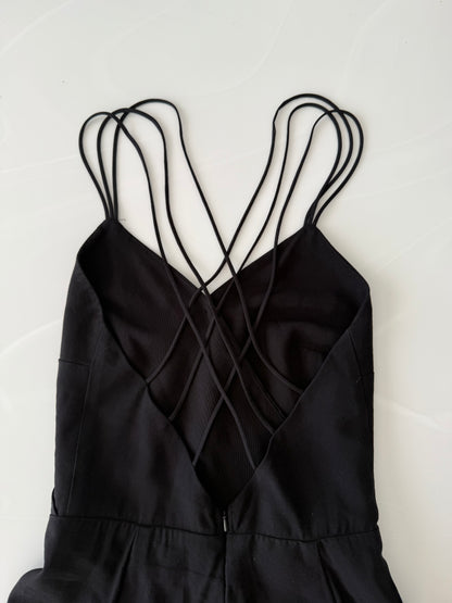 RUBY Black Playsuit