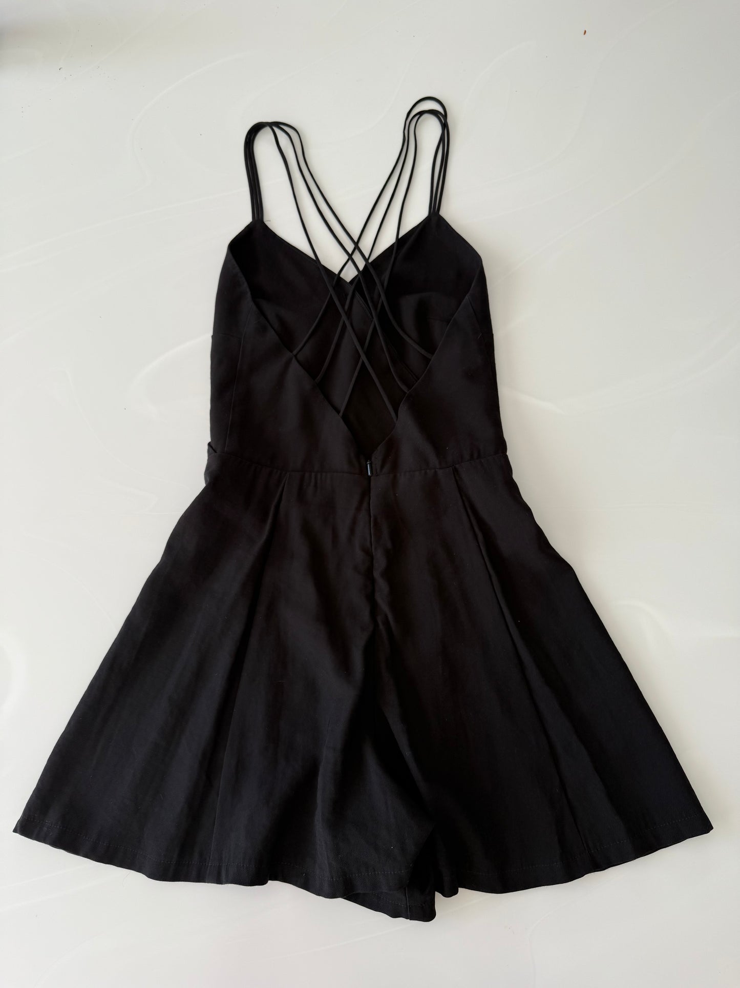 RUBY Black Playsuit