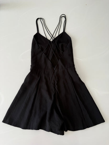 RUBY Black Playsuit