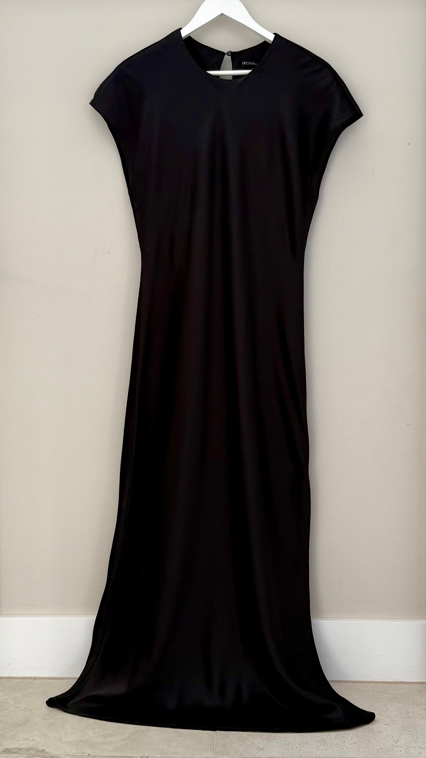 DECJUBA Black Long, Dress/Gown