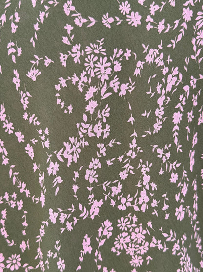 Brown/Pink Floral Dress