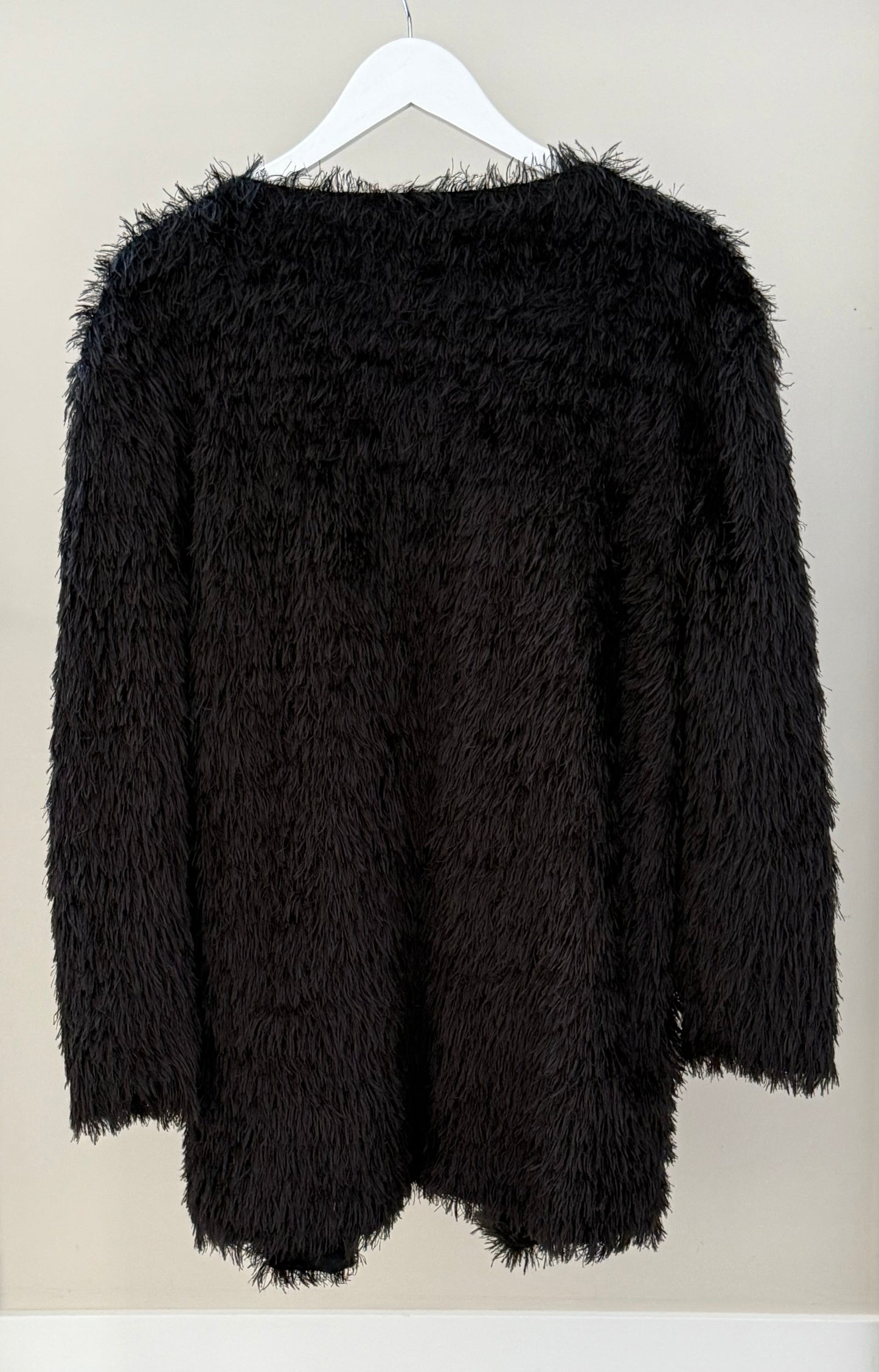 KETZ-KE Black Fluffy Jacket
