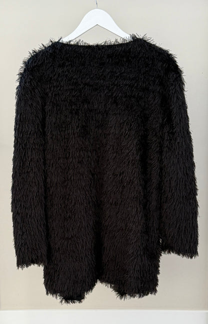 KETZ-KE Black Fluffy Jacket