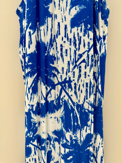 WITCHERY Blue/White Maxi Dress