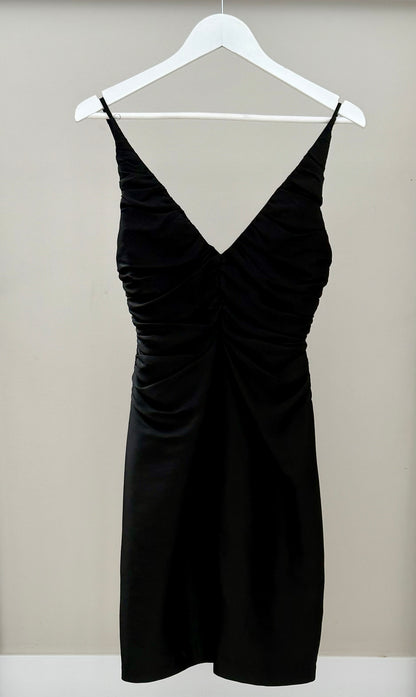WYNN HAMLIN Black Mini Dress