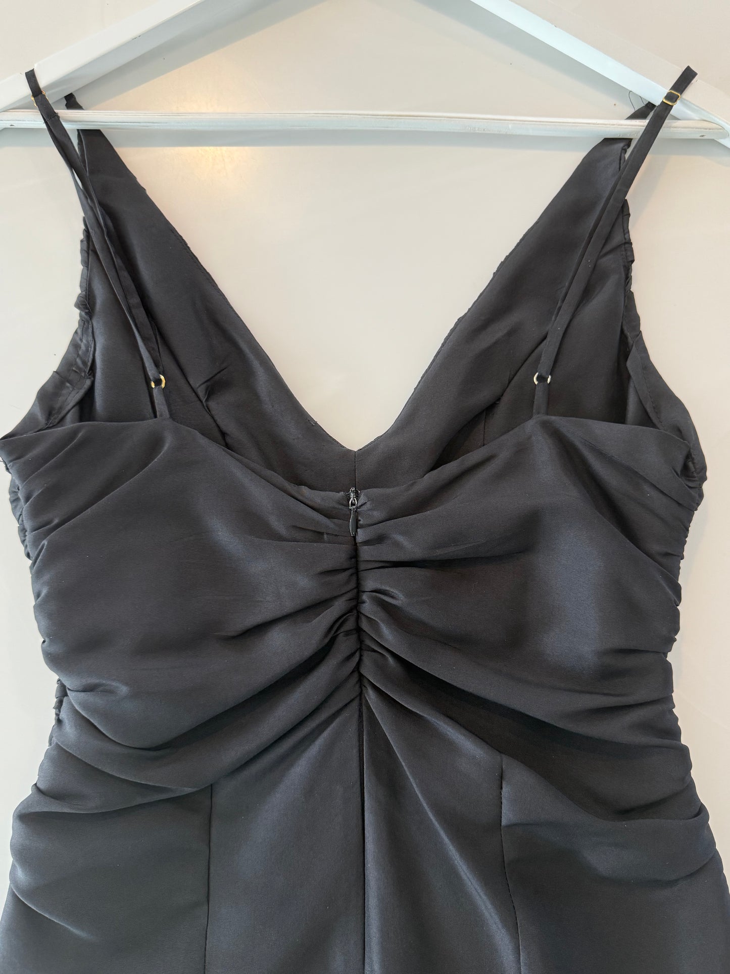 WYNN HAMLIN Black Mini Dress