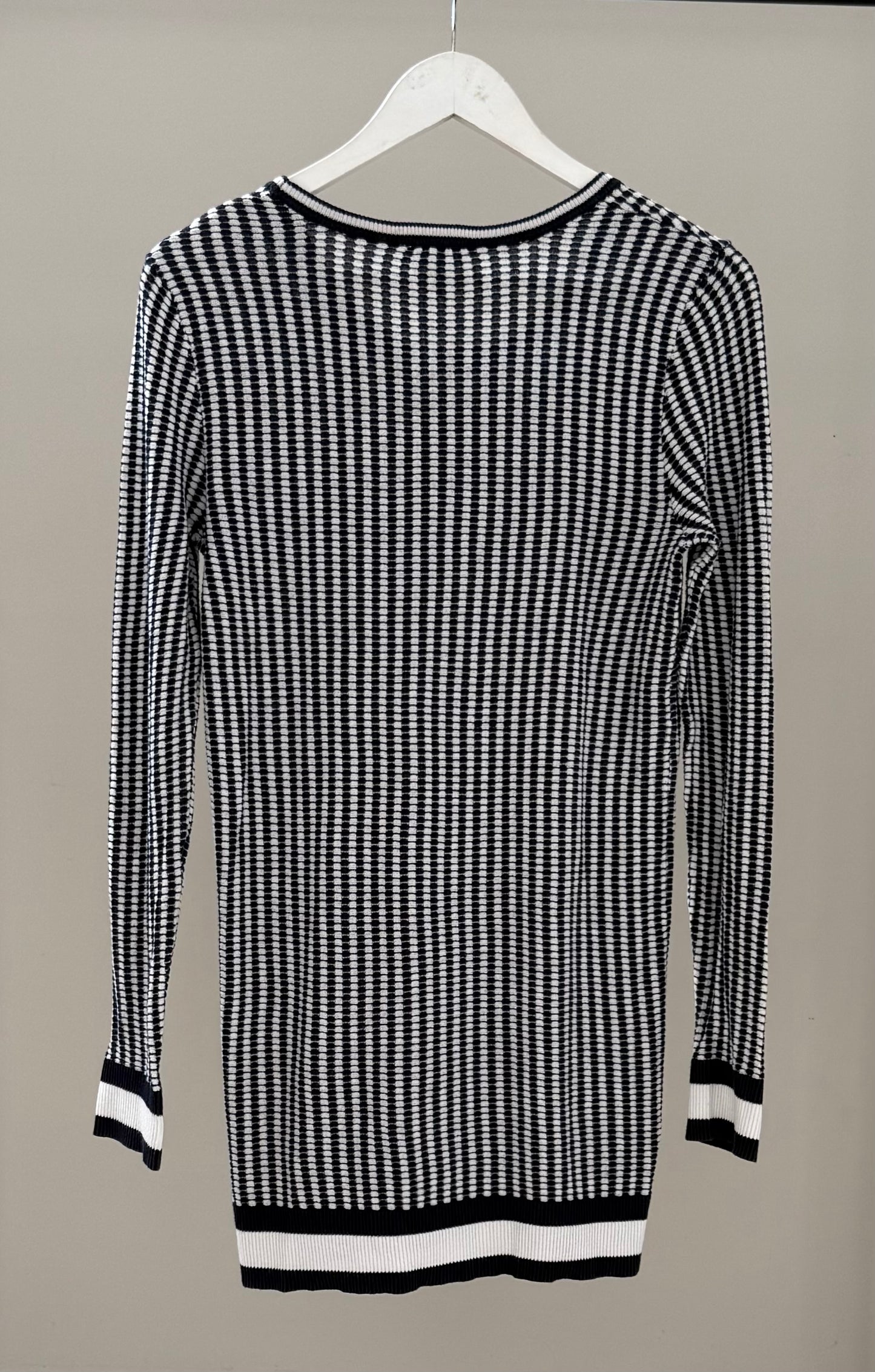 SEED Dark Blue/White Mini Dress