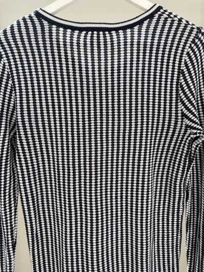 SEED Dark Blue/White Mini Dress