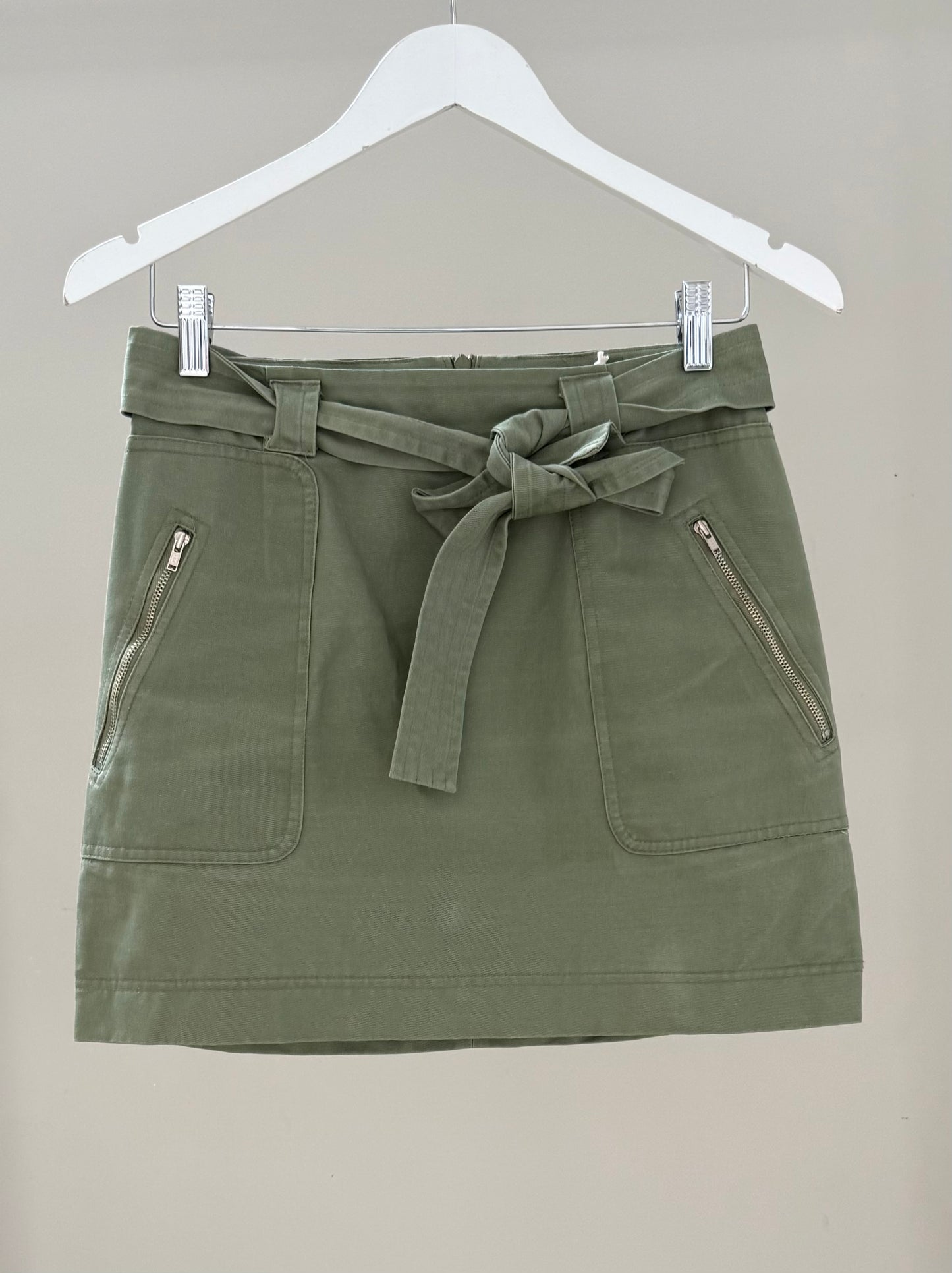 RUBY Green Mini Skirt