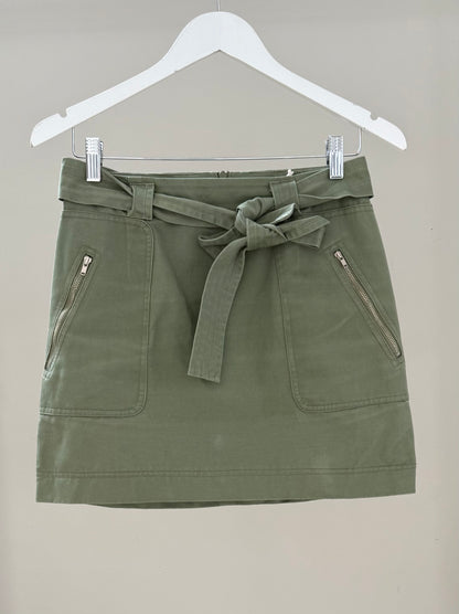 RUBY Green Mini Skirt