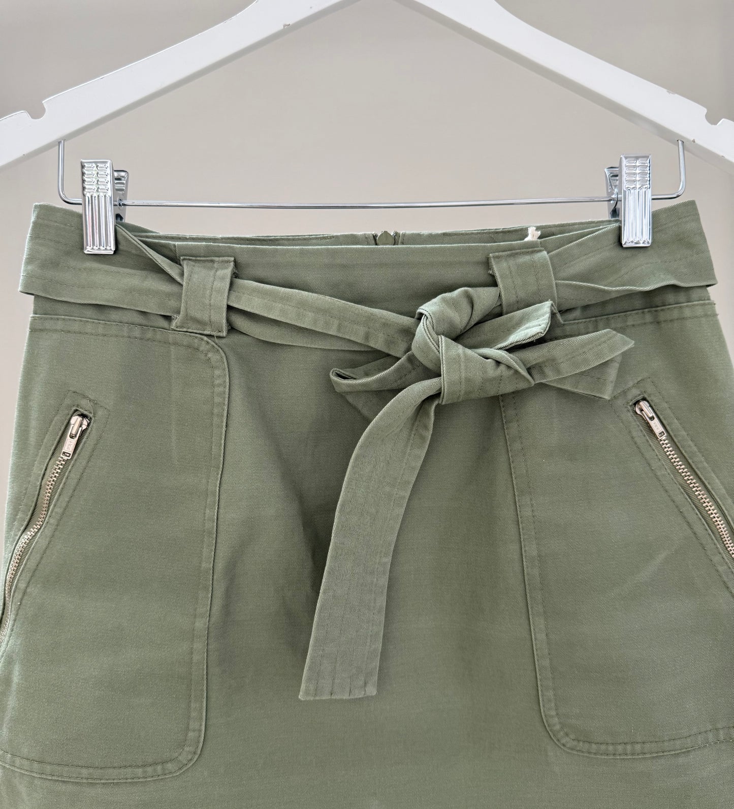 RUBY Green Mini Skirt