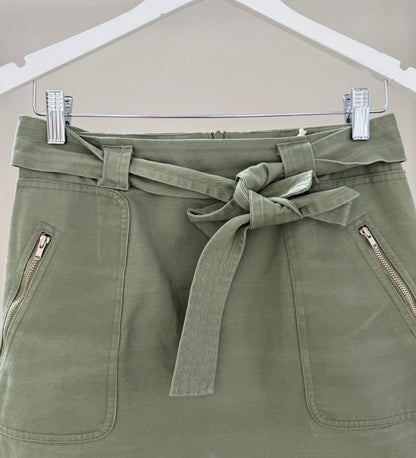 RUBY Green Mini Skirt