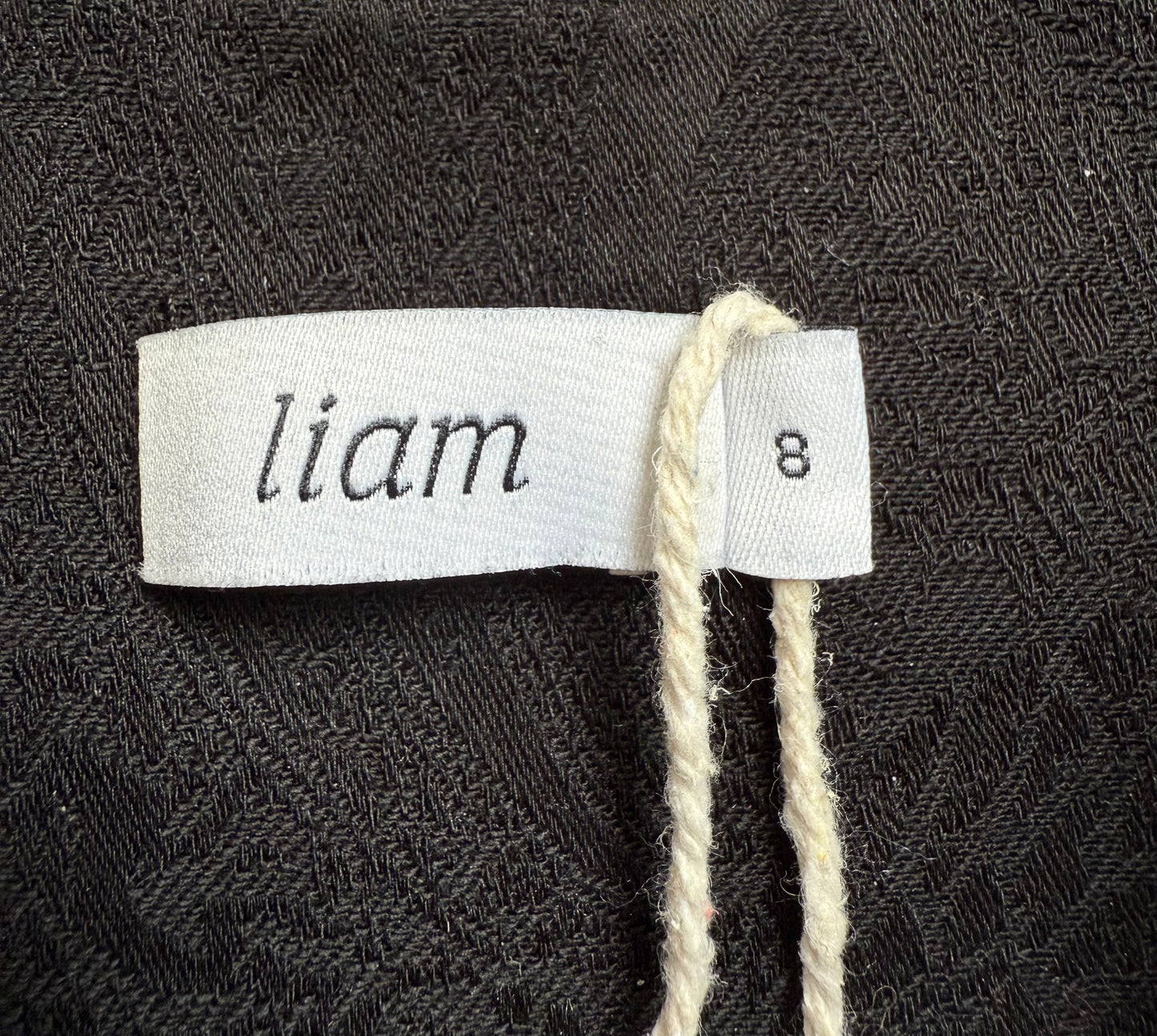 RUBY/LIAM Black Mini-Knee Length Dress