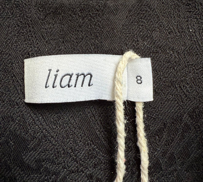 RUBY/LIAM Black Mini-Knee Length Dress