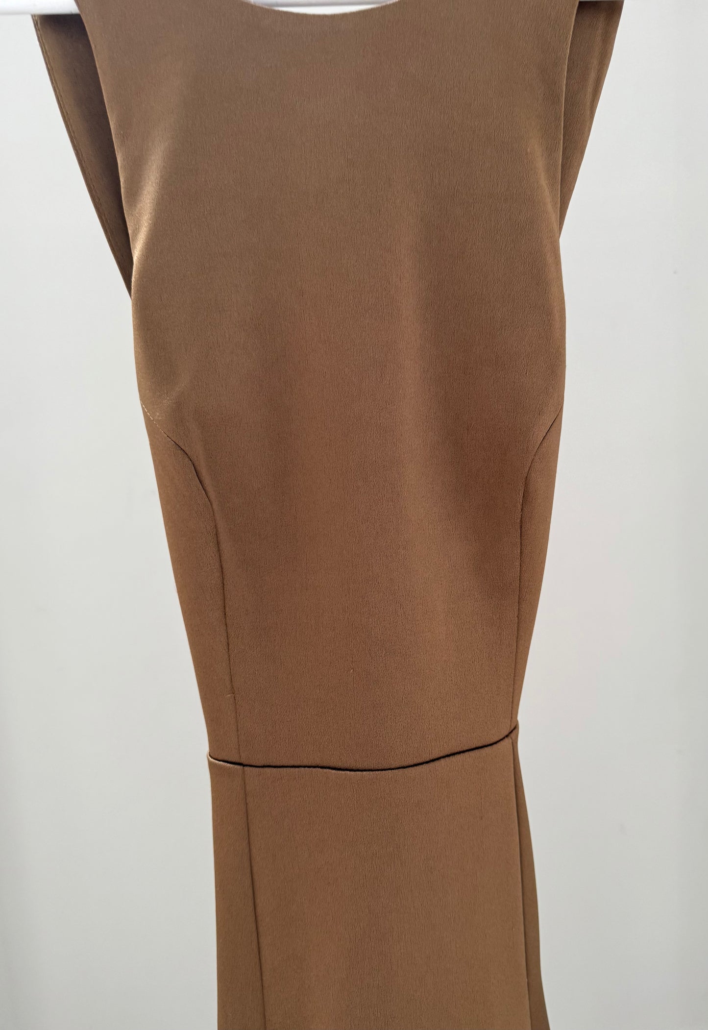 RUBY Gold Knee Length Dress