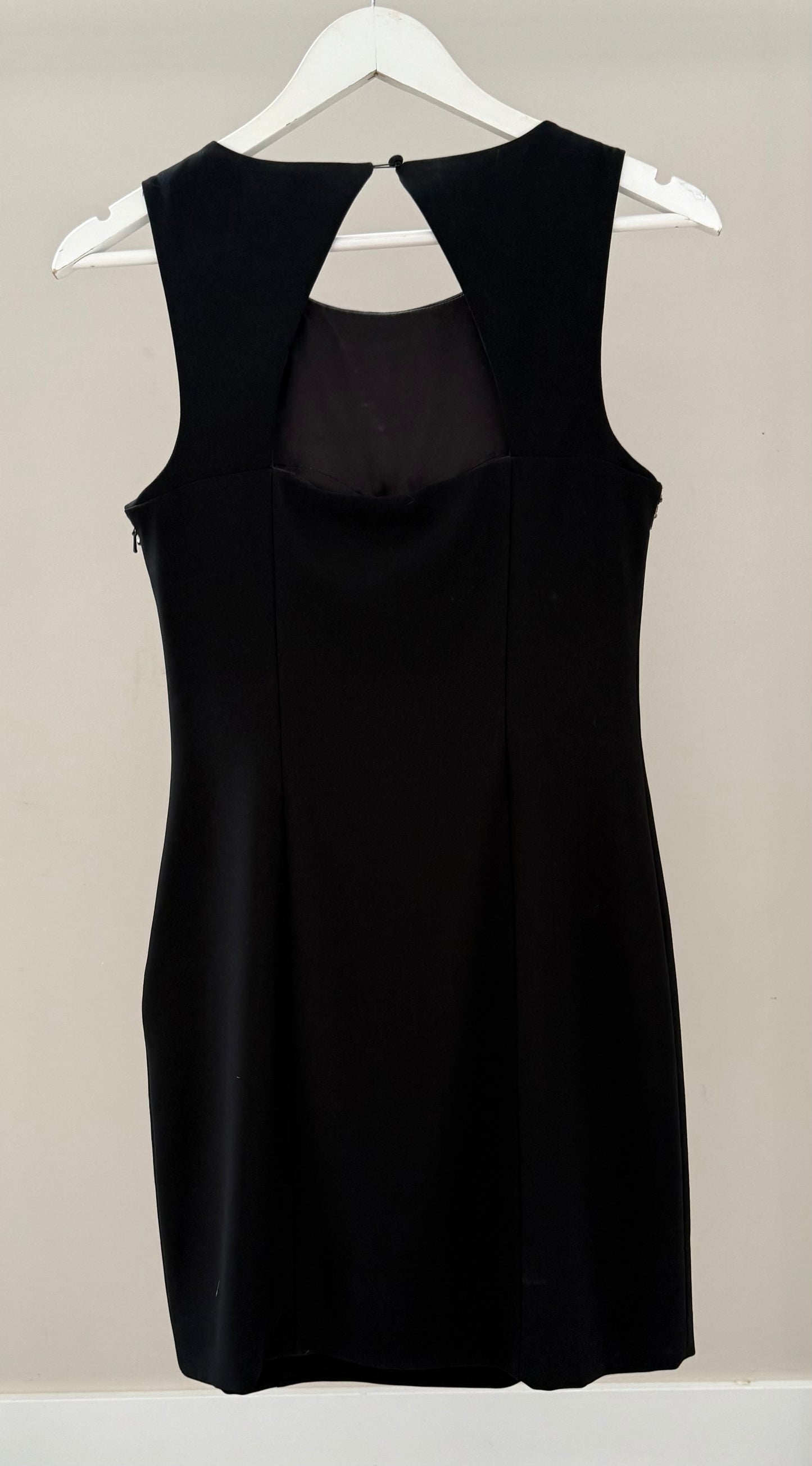 FOREVER NEW Black Mini-Knee Length Dress