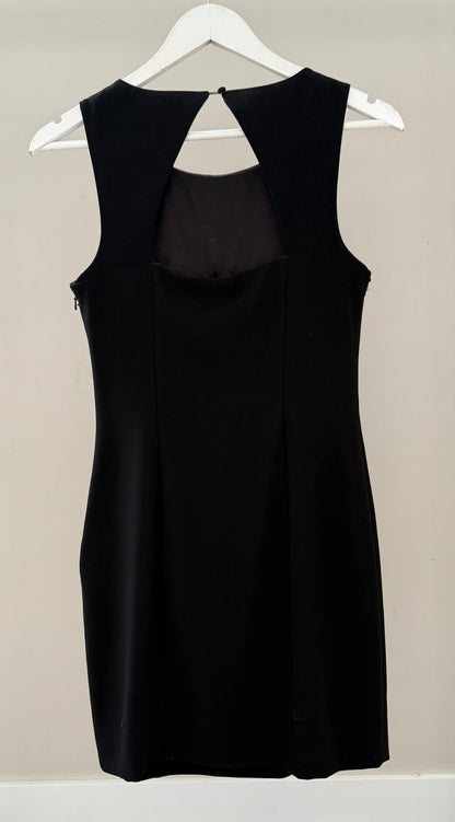 FOREVER NEW Black Mini-Knee Length Dress