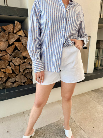 PULL & BEAR White Shorts