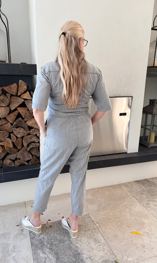 JULIETTE HOGAN Grey Jumpsuit