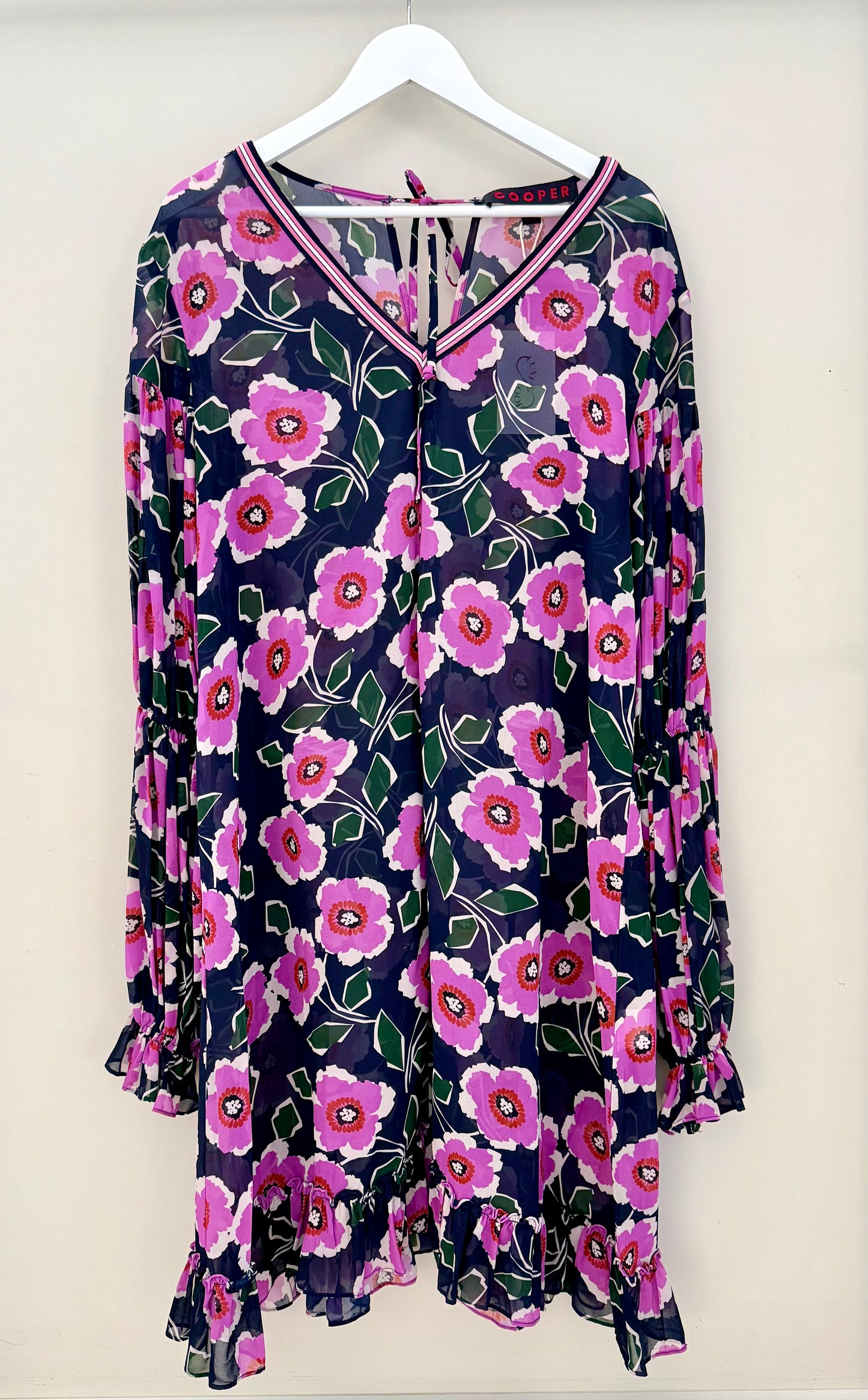 TRELISE COOPER Floral Blue/Pink Dress