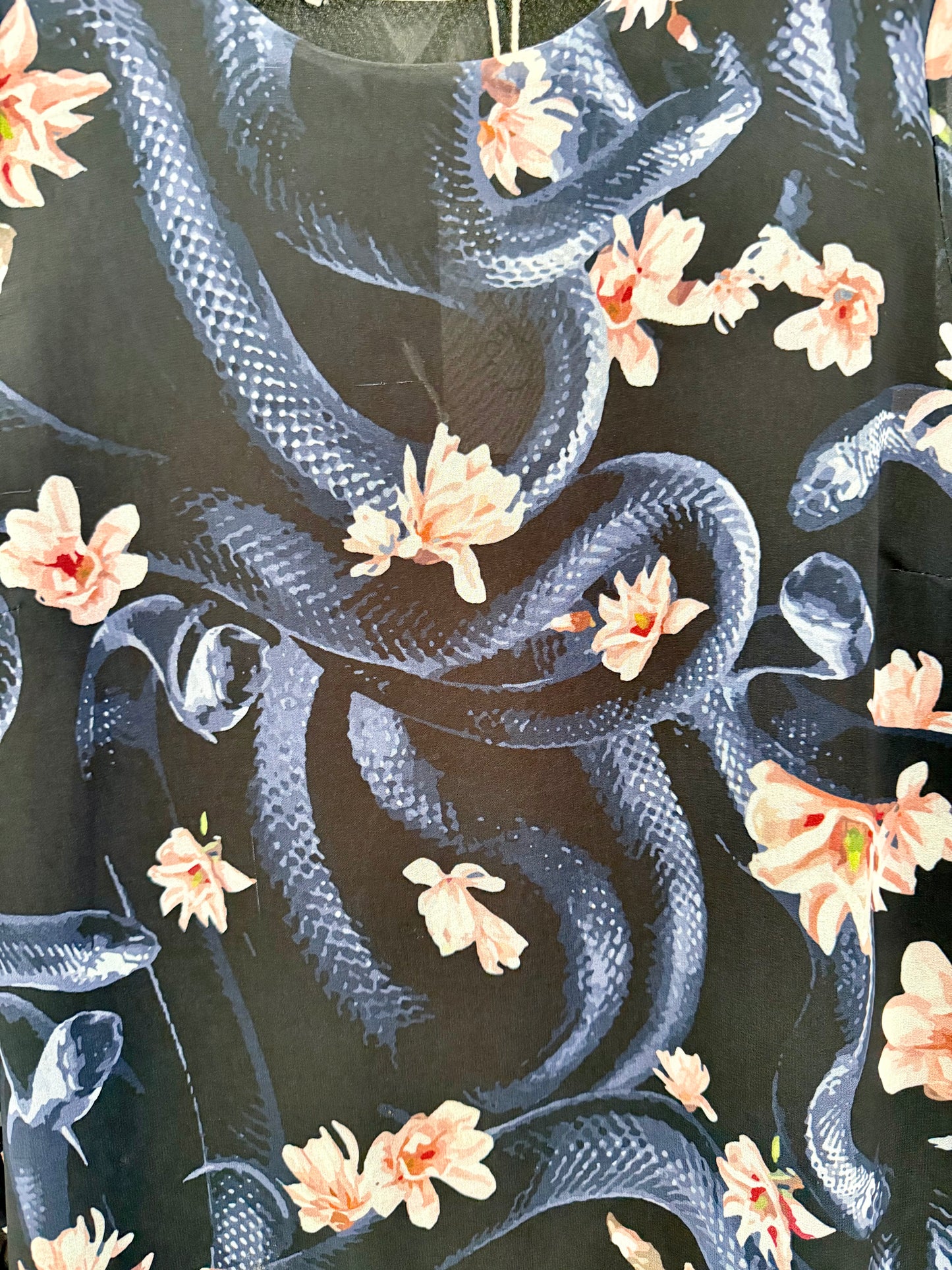TRELISE COOPER (COOP) Blue Floral Knee Dress