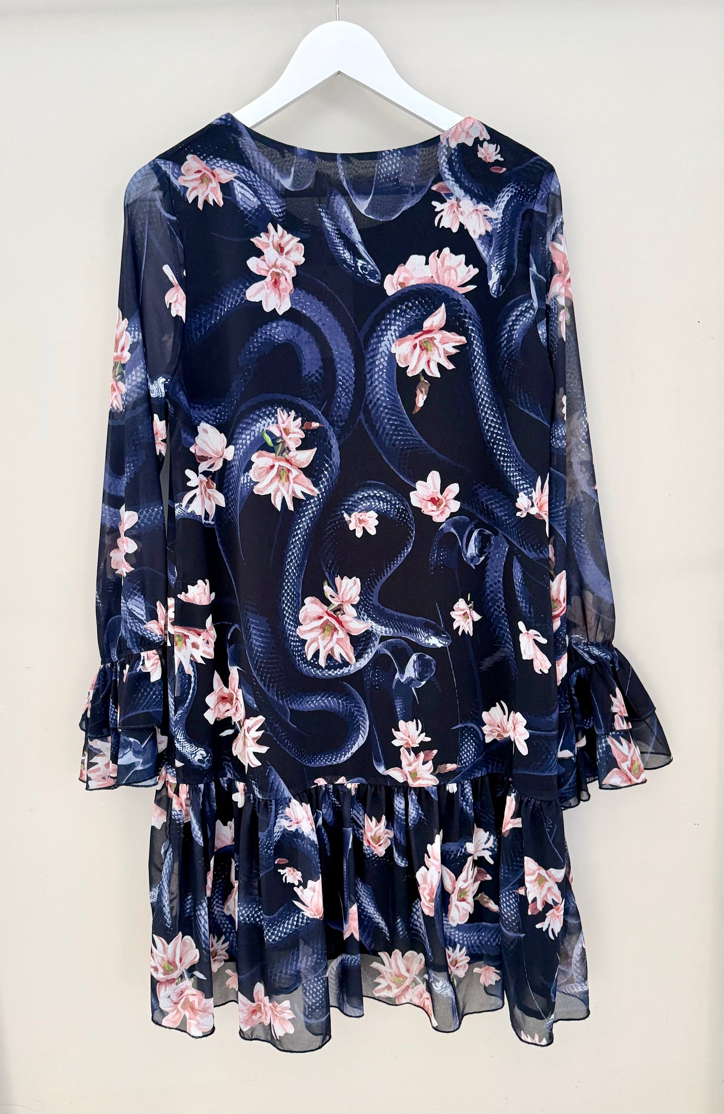 TRELISE COOPER (COOP) Blue Floral Knee Dress