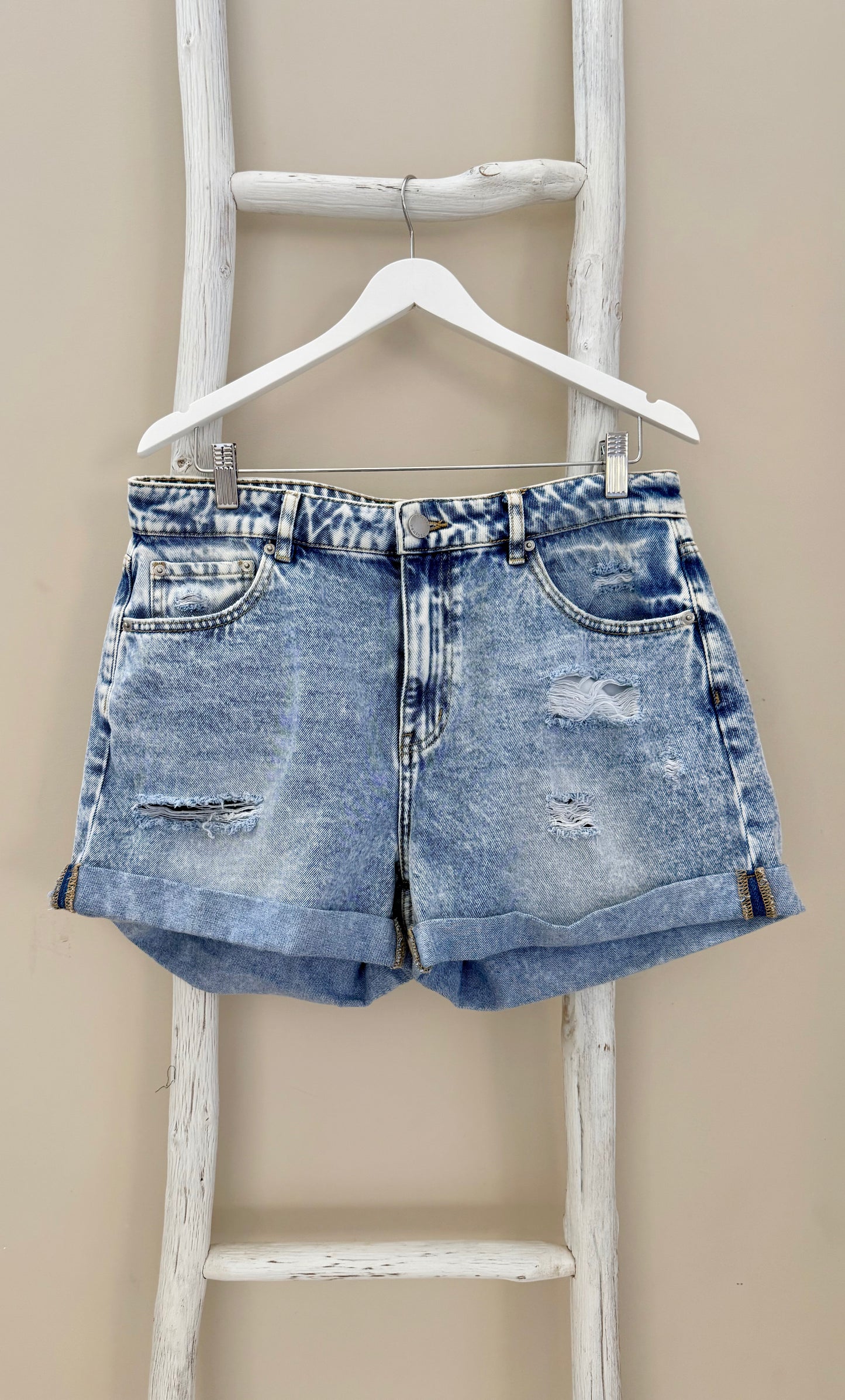 DECJUBA Blue Denim Shorts
