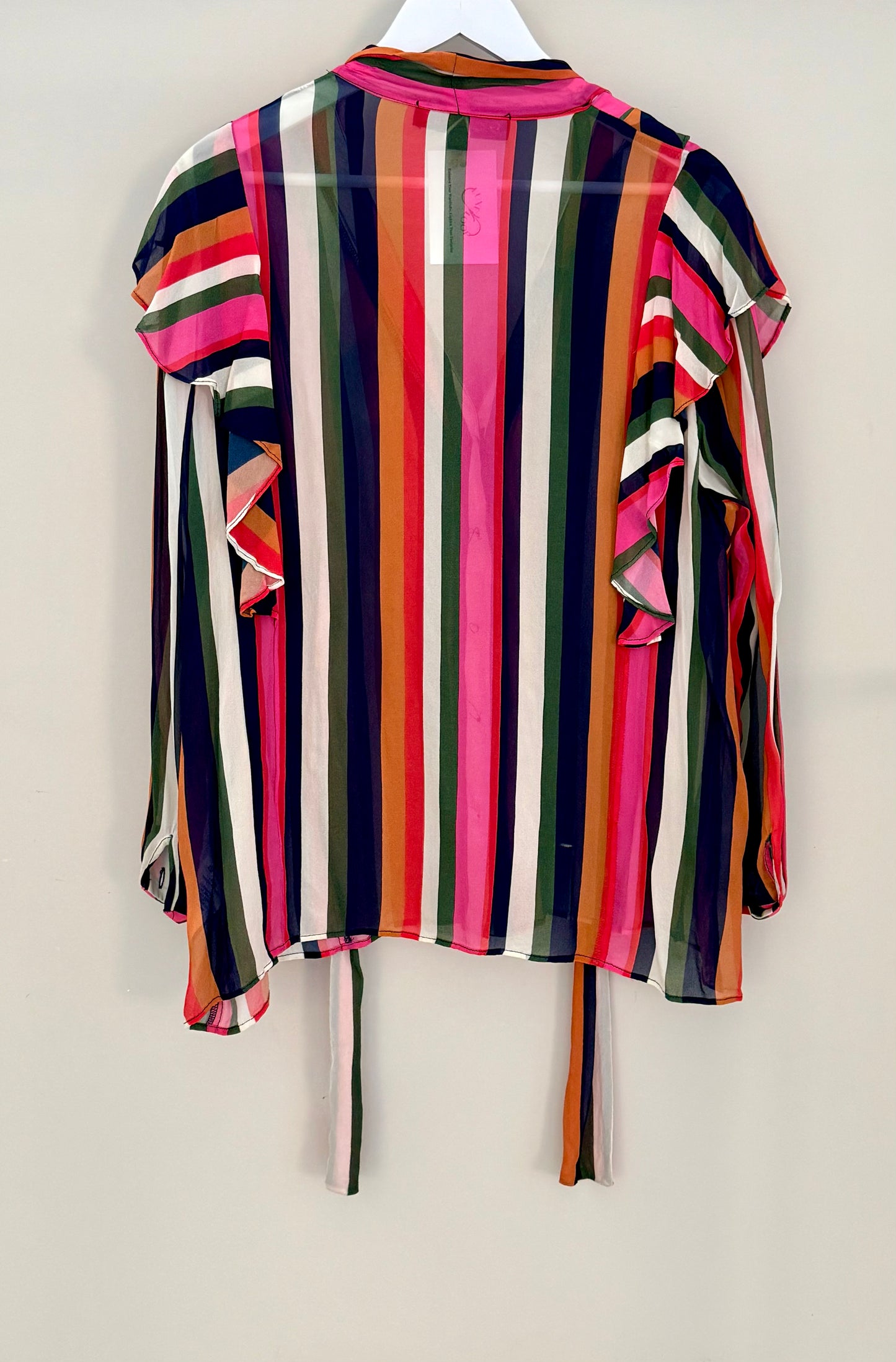 TRELISE COOPER Sheer Striped Top