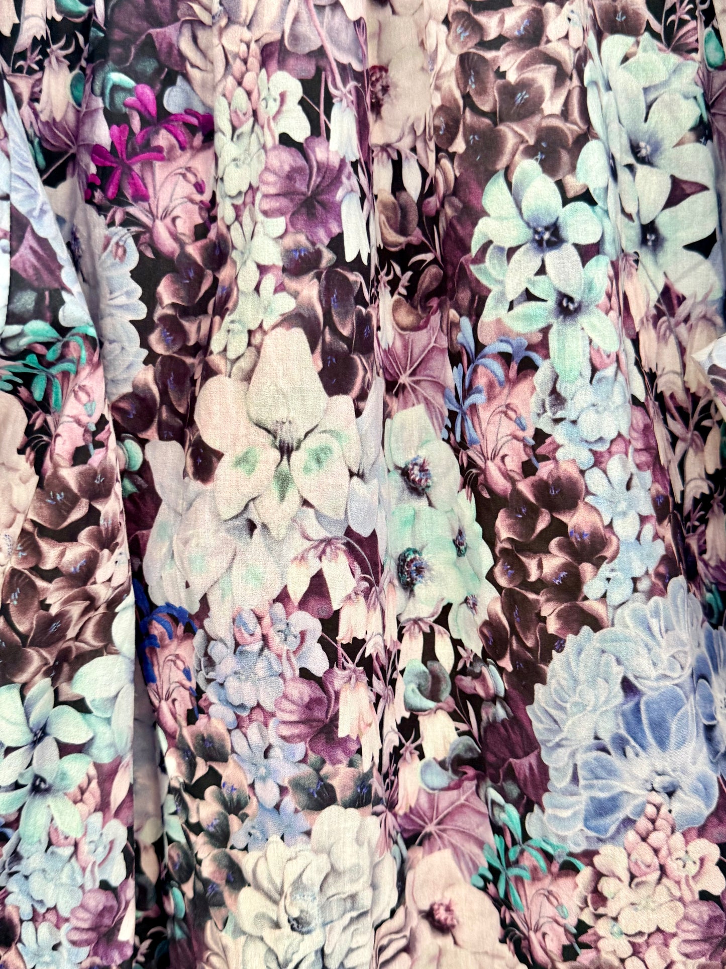 KETZ-KE Purple Floral Top