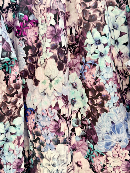 KETZ-KE Purple Floral Top