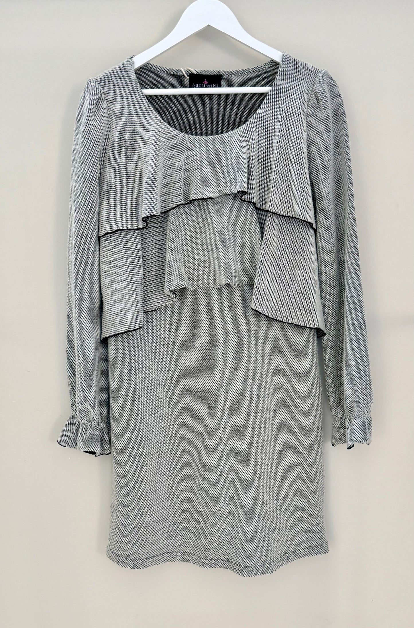 AUGUSTINE Grey Knee Length Dress