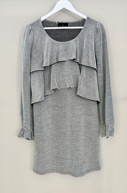 AUGUSTINE Grey Knee Length Dress