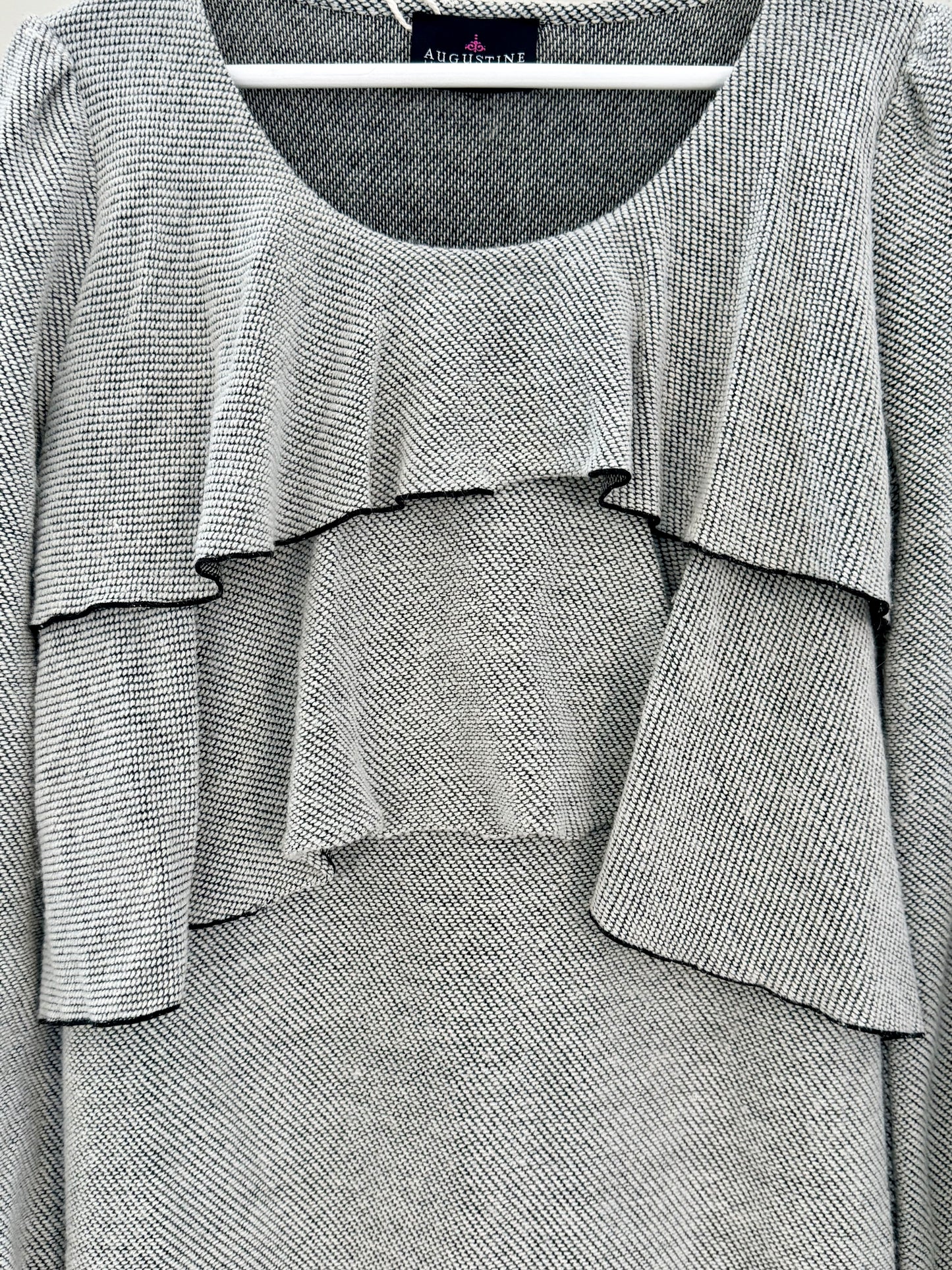 AUGUSTINE Grey Knee Length Dress